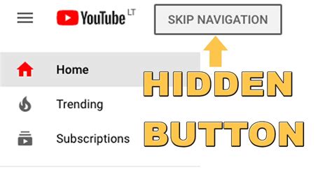 phskip navigation|YouTube Hidden Feature .